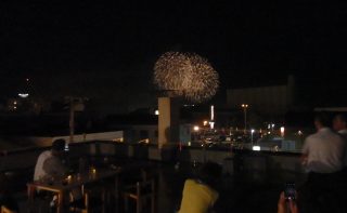 西・手稲地区会7月納涼例会　～おたる潮まつり花火観賞会～